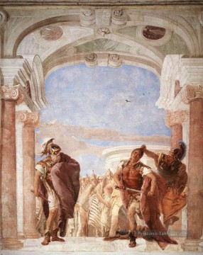 Villa Valmarana La Rage d’Achille Giovanni Battista Tiepolo Peinture à l'huile